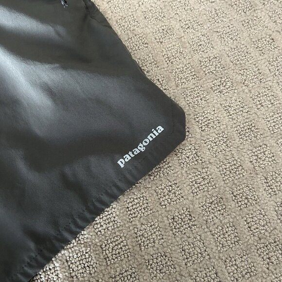 Patagonia Shorts Mens Medium M Active Gray Outdoors Drawstring Outdoor Hiking - Picture 2 of 9